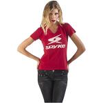 Camisetas deportivas rojas con logo Spyke talla S para mujer 