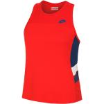 Camisetas deportivas rojas de poliester talla XL de materiales sostenibles para mujer 
