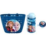 Stamp Combo Frozen II (Basket + Drinking Bottle + Bell), Girls, Azul