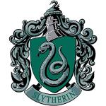 Accesorios decorativos de cartón Harry Potter Slytherin 