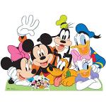 Tarjetas multicolor de cartón de felicitación La casa de Mickey Mouse Mickey Mouse de materiales sostenibles 