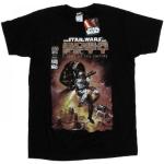 Camisetas negras de licra de manga corta Star Wars Boba Fett tallas grandes manga corta con cuello redondo talla 3XL para hombre 