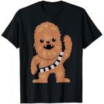 Camisetas negras de encaje con encaje  Star Wars Chewbacca de encaje talla S para hombre 
