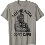 Camisetas grises de encaje con encaje  Star Wars Chewbacca de encaje talla S para hombre 