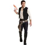 Disfraces negros de Halloween Star Wars Han Solo Rubie´s Talla Única para hombre 