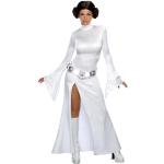 Rubies 888610 Disfraz de princesa Leia para adulto, Color Blanco, Talla XS