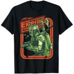 Star Wars The Empire Strikes Back Boba Fett Modern Portrait Camiseta