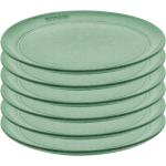 Platos llanos verdes de cerámica rebajados Staub 22 cm de diámetro 