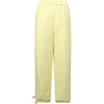 Pantalones amarillos de poliamida de chándal rebajados STELLA McCARTNEY talla XS para mujer 
