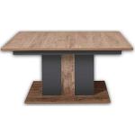 Mesas extensibles grises de madera extensibles 