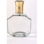 Pulverizadores transparentes de perfume de 100 ml recargables con vaporizador 