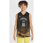 Stephen Curry Golden State Warriors City Edition Camiseta Nike Dri-FIT NBA Swingman - Niño/a - Negro