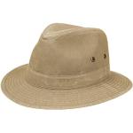Sombreros Panamá orgánicos beige de algodón talla 55 Stetson de materiales sostenibles para hombre 