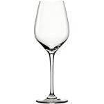 Copas blancas de vidrio de vino de 350 ml aptas para lavavajillas en pack de 6 piezas 