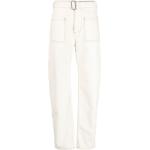 Pantalones cargo blancos de algodón rebajados informales Etro talla L para mujer 