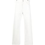 Jeans blancos de algodón de corte recto rebajados ancho W30 largo L32 LEVI´S para mujer 