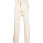 Jeans blancos de algodón de corte recto rebajados ancho W30 largo L32 con logo LEVI´S para hombre 