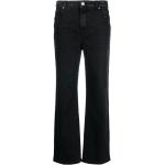 Jeans stretch negros de poliester rebajados ancho W26 largo L28 con logo PINKO para mujer 