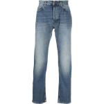 Jeans desgastados azules celeste de algodón rebajados ancho W30 largo L34 desgastado Haikure de materiales sostenibles para hombre 