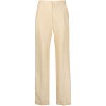 Pantalones beige de lino de lino rebajados informales Ralph Lauren Polo Ralph Lauren talla XS para mujer 