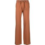 Pantalones casual marrones de viscosa rebajados ancho W38 informales arrugados ALYSI talla XL para mujer 