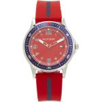 Relojes rojos de acero inoxidable de pulsera Cuarzo con correa de acero con logo Tommy Hilfiger Sport para mujer 