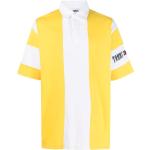 Polos amarillos de algodón de manga corta rebajados tallas grandes manga corta con logo Tommy Hilfiger Sport talla XXL para hombre 
