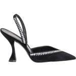 Zapatos destalonados negros rebajados STUART WEITZMAN talla 38 para mujer 