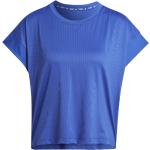 Camisetas azules de manga corta manga corta adidas talla M para mujer 
