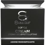 Suavitas Botox Cream - Crema Rostro y Cuello Antiarrugas Efecto tensor, con Aloe, Botox Complex y Colágeno para un Efecto Lifting Inmediato, Antiedad, Redensificante, Nutriente, Hidratante - 50 ml