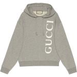 Sudaderas grises de algodón con capucha tallas grandes con logo Gucci talla XS para hombre 