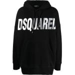 Sudaderas negras de algodón con capucha rebajadas con logo Dsquared2 talla M para hombre 