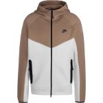 Sudadera con zip y capucha Nike Sportswear Tech Fleece Beige y Blanco Hombre - FB7921-121 - Taille XL