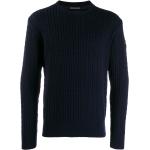 Ropa azul de lana de invierno  manga larga cuello redondo de punto PAUL & SHARK para hombre 