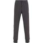 Pantalones ajustados grises de poliester con logo adidas talla XL de materiales sostenibles para hombre 