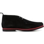 Zapatos negros de goma con puntera redonda con cordones formales con logo KITON talla 41 para hombre 