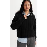 Suéters  negros de poliamida de punto LEVI´S con trenzado talla XS para mujer 