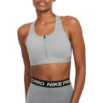 Ropa gris de running rebajada Nike Dri-Fit talla S para mujer 