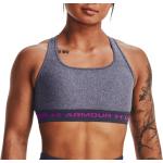 Ropa gris de running Under Armour Mid talla XS para mujer 
