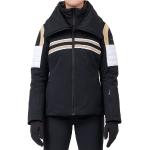Chaquetas negras de esquí impermeables, transpirables con capucha vintage Sun Valley talla L para mujer 