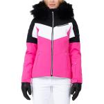 Chaquetas blancas de sintético de esquí impermeables, transpirables con capucha Sun Valley talla L para mujer 