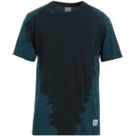 Camisetas verdes de algodón de manga corta rebajadas manga corta con cuello redondo con logo SUNDEK talla XL para hombre 