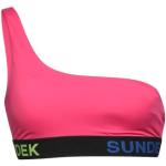 Sujetadores Bikini morados de sintético acolchados SUNDEK asimétrico talla XS para mujer 