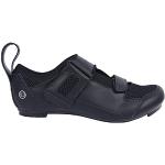 Zapatillas negras de sintético de triatlón talla 44 para hombre 