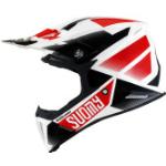 Suomy X-Wing Grip, casco cruzado XS male Blanco/Negro/Rojo