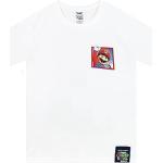 Camisetas blancas de algodón de algodón infantiles Mario Bros Mario 