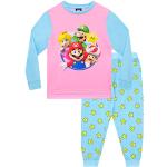 Pijamas infantiles multicolor Mario Bros Mario 7 años para niña 