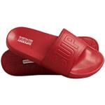 Zapatillas rojas de piscina Superdry para hombre 
