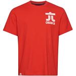 Camisetas rojas de manga corta con logo Superdry Osaka talla S para hombre 