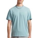 Camisetas azules de manga corta con logo Superdry talla L para hombre 